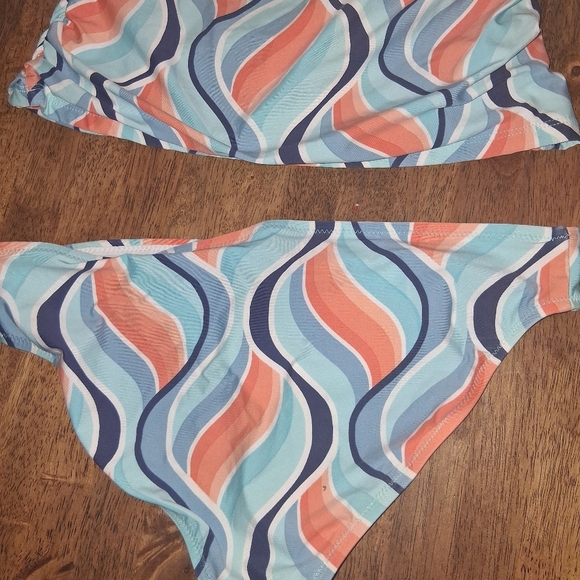 Helen Jon Del Rey Two Piece Lacuna Halter Swimsuit Size M - Picture 6 of 8